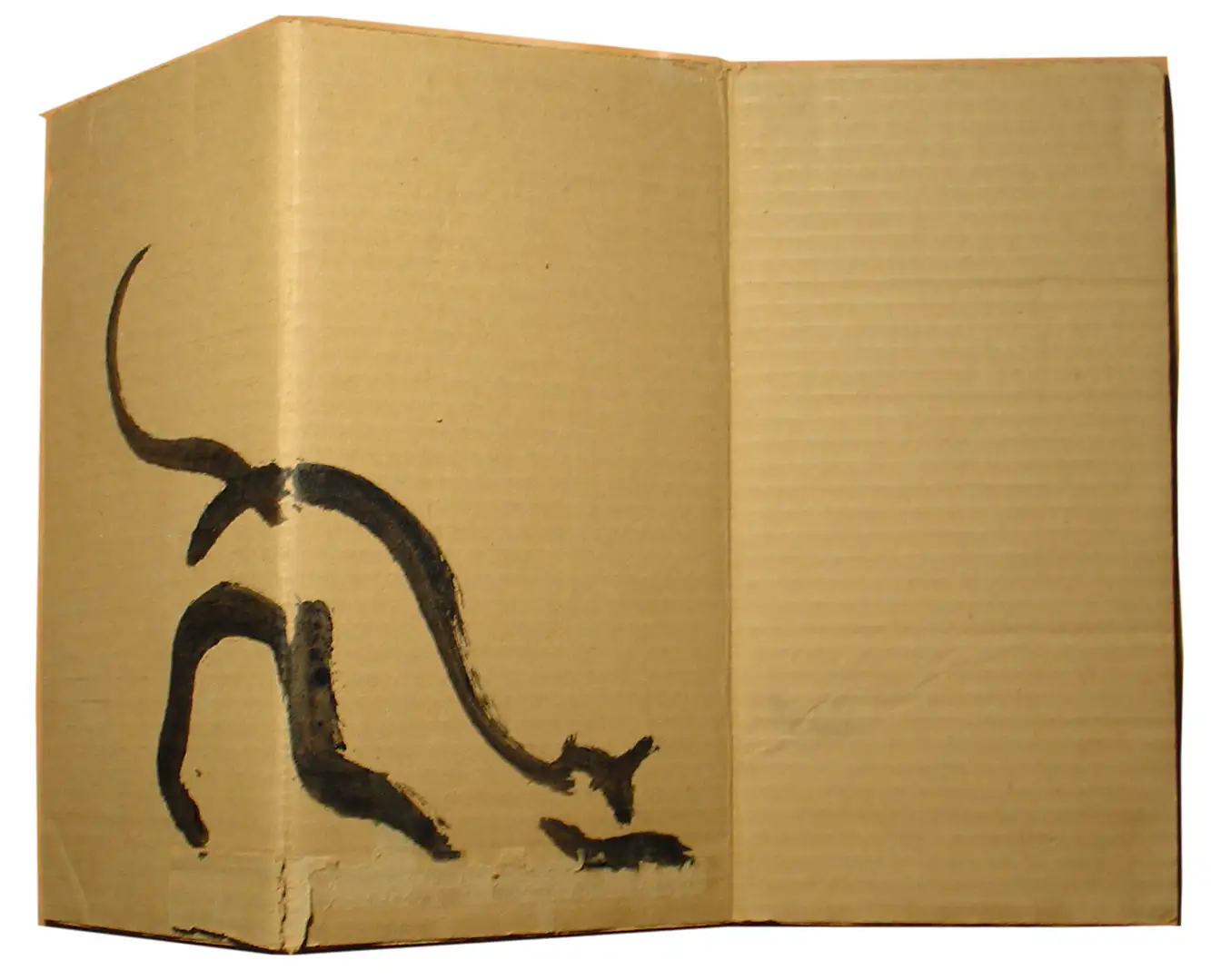 AF_Gatito 09b (1995)-esmalte,cartón-30 x 44 cms. copia