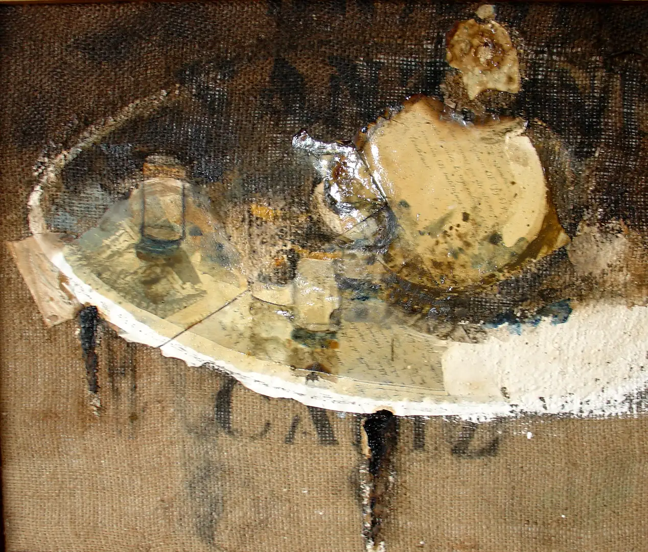 TP_Té-la de saco(2003)Tetera1-tm,arpillera-31x42cms.